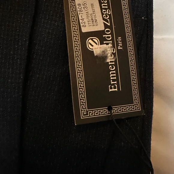 Vintage Ermenegildo Zegna Navy Men’s Trousers